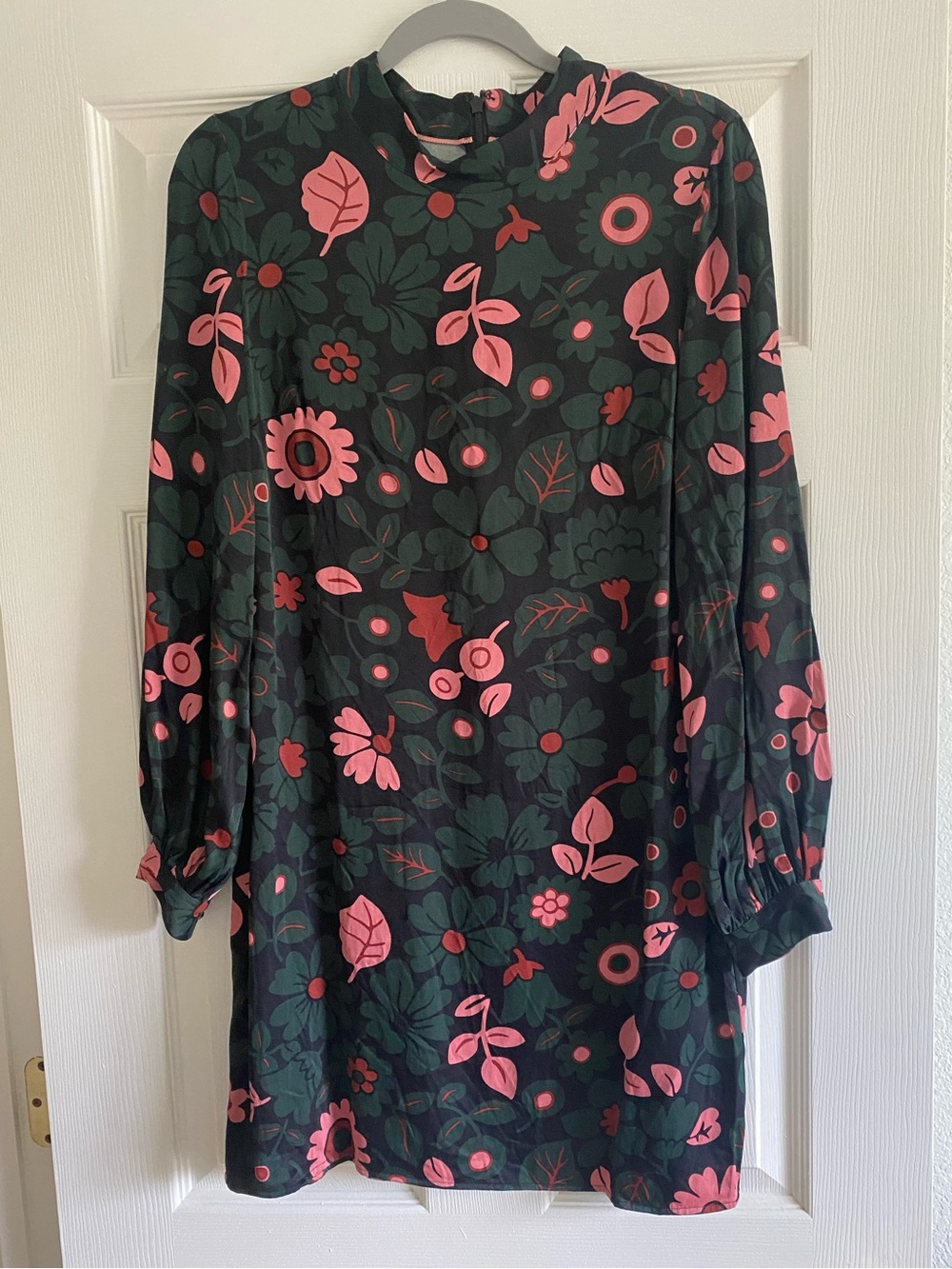 Boden retro floral dress